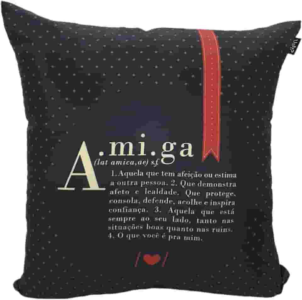Almofada 40x40 Melhor Amiga Do Mundo Best Bff