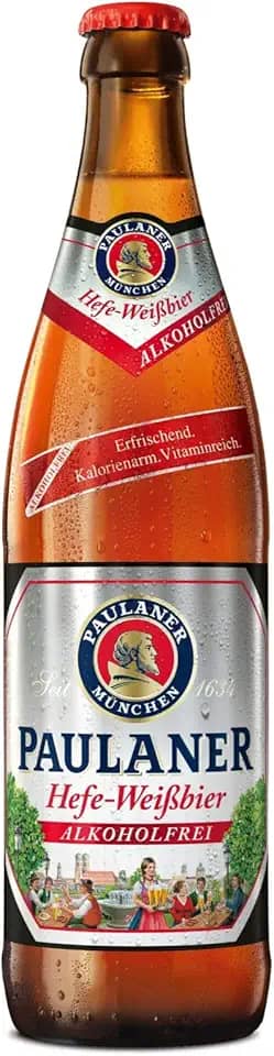 Cerveja Alemã Paulaner Weissbier Não Alcóolica 0% GF 500ml