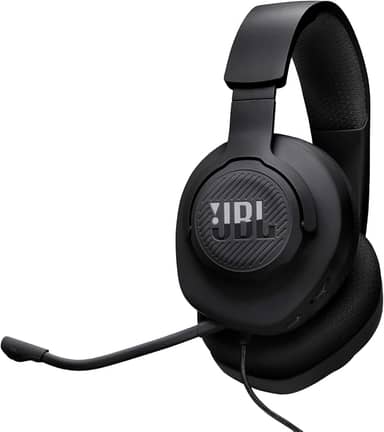 JBL, Fone de Ouvido Com Fio, Quantum 100M2, Headset Gamer, Over Ear, Microfone Removível - Preto