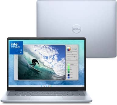 Notebook Dell Inspiron I14-I120U-M20 14' FHD+ Intel® Core™ 5 120U 16GB 512GB SSD Windows 11 Prata Gelo