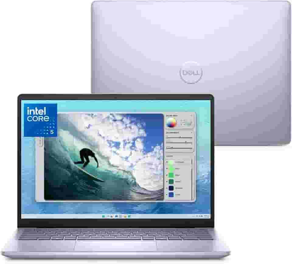 Notebook Dell Inspiron I14-I120U-M20 14' FHD+ Intel® Core™ 5 120U 16GB 512GB SSD Windows 11 Prata Gelo