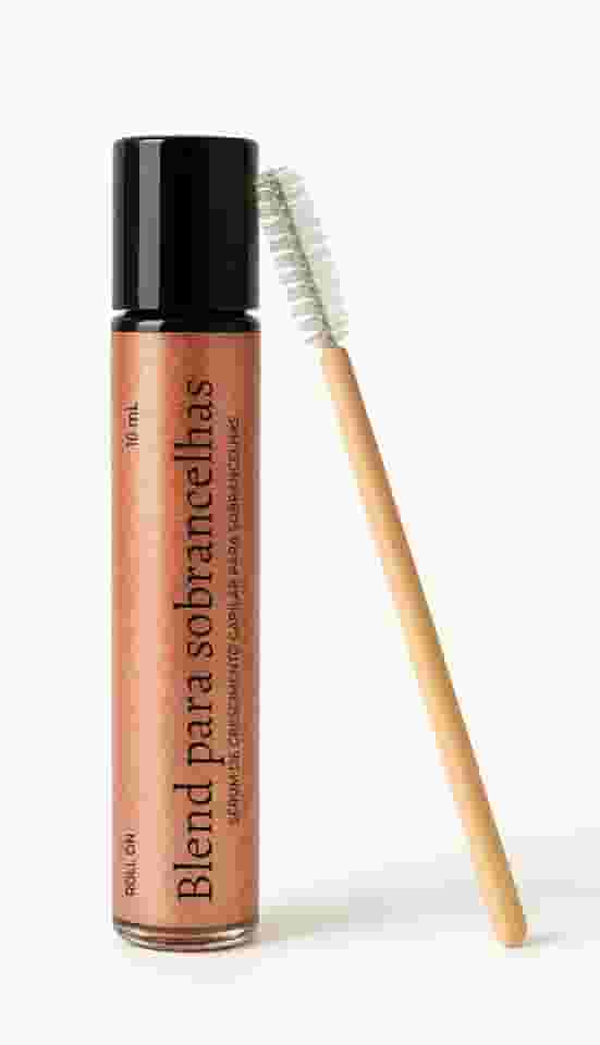 Sérum para Crescimento de Sobrancelhas, Fortalece e Estimula Novos Pêlos, Óleo de Rícino, Alecrim e Cedro Virgínia