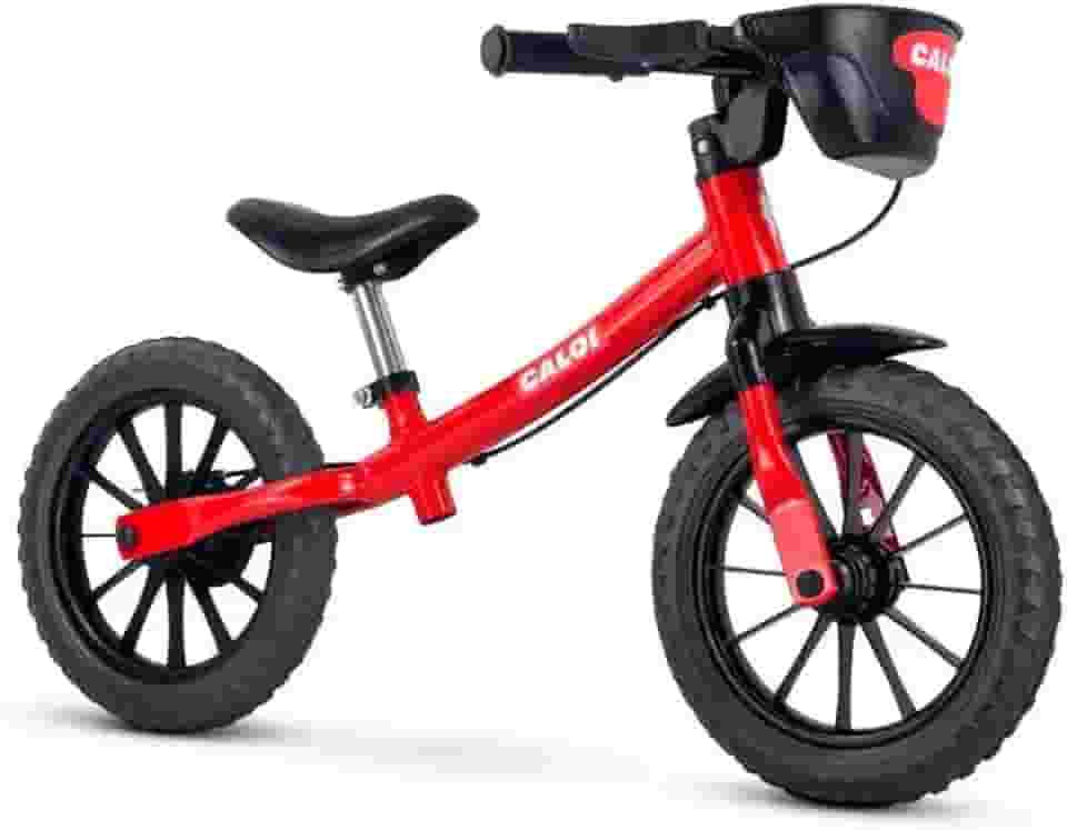 Caloi Bicicleta Infantil Balance Bike Vermelha