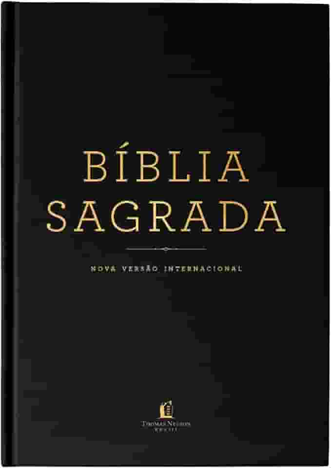 Bíblia NVI, Capa Dura, Preta, Econômica, Clássica