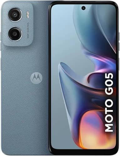 Smartphone Motorola Moto g05-128GB 12GB (4GB RAM + 8GB Ram Boost) e Camera 50MP com AI Bateria de 5200 mAh Tela 6.7' com Superbrilho - Cinza