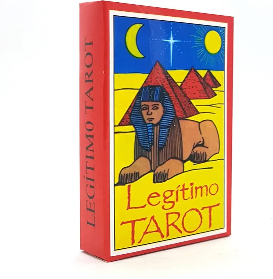 Baralho Tarô Legítimo Tarot Egípcio 40 Cartas c/Manual
