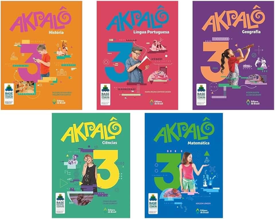 COLEÇÃO AKPLALÔ - 3ºANO - ENSINO FUNDAMENTAL 1