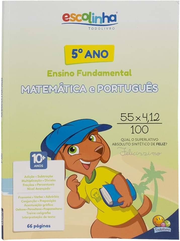 5º Ano - Matemática e Português (Escolinha Todolivro)