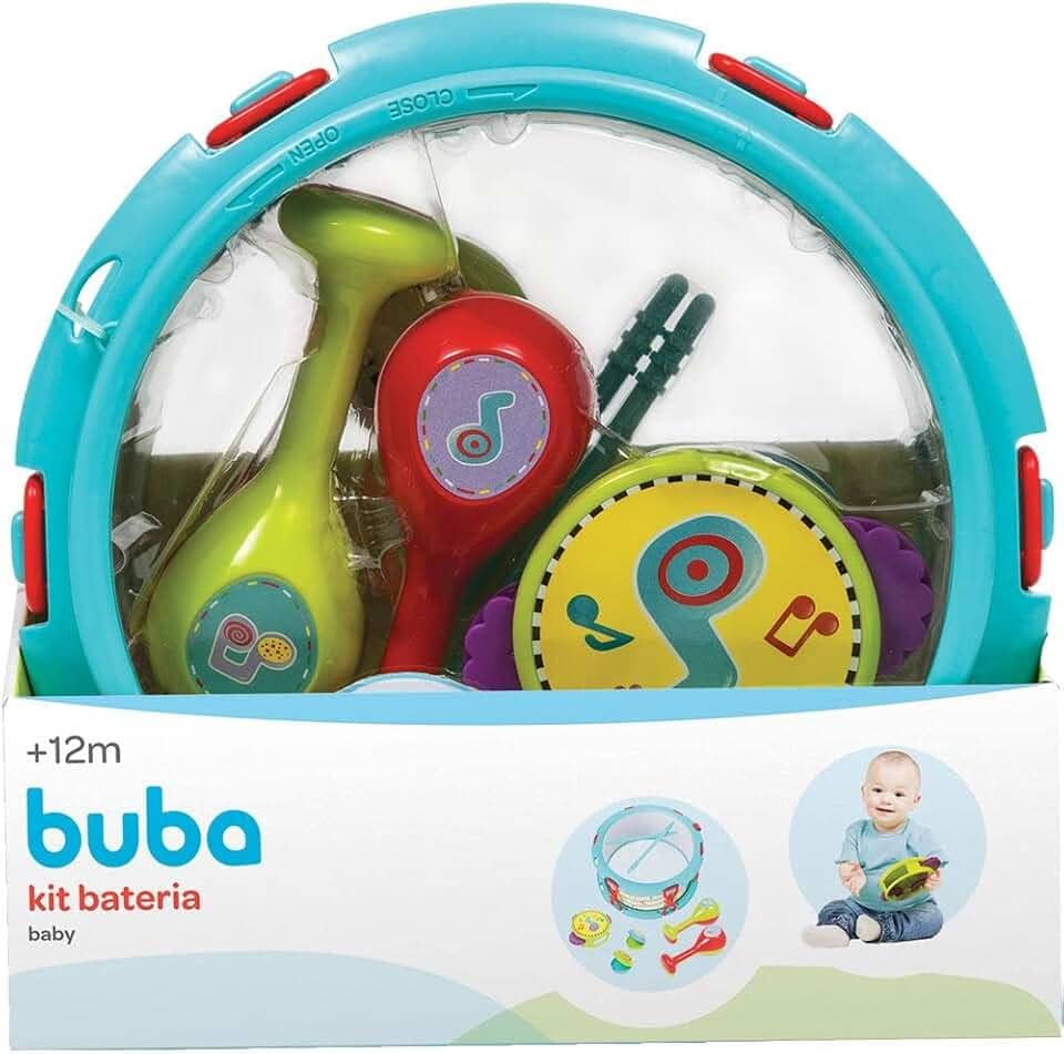 Kit Bateria Baby, Buba, Multicor