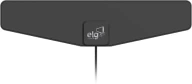 ELG, HDTVSLIM50, Antena Digital Interna para TV Falcon, Compatível com Sinal Analógico e Digital, Cabo de 10m, Ganho de 7dB, Alcance 60km, Cinza