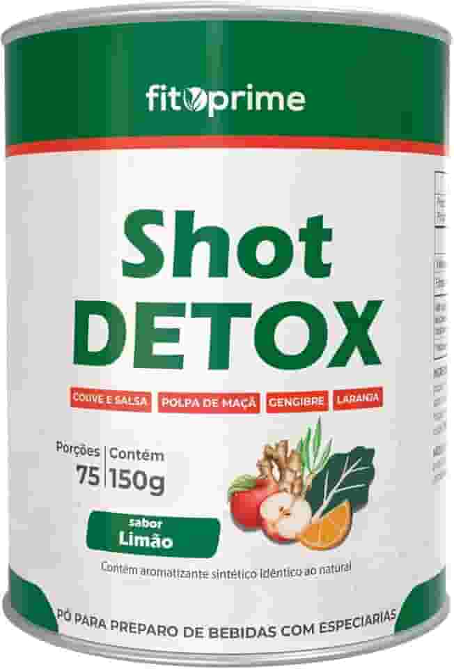 Shot Matinal Detox com Especiarias Fitoprime Pó Soluvel 150g