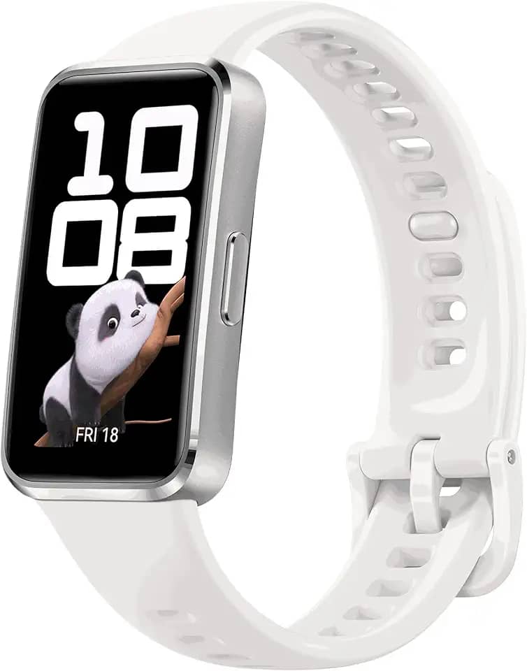 Smartwatch, HUAWEI Band 10, Corpo Elegante em Liga de Alumínio, Análise do Sono em Nível Profissional, Assistente de Bem-estar Emocional, Relógio Smartwatch Compatível com Android e iOS, Branco