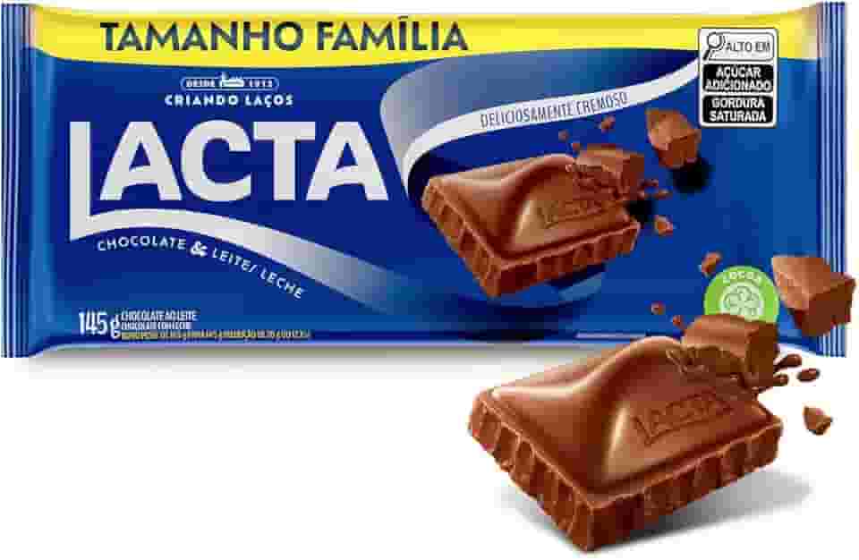 Chocolate ao Leite Lacta 145g