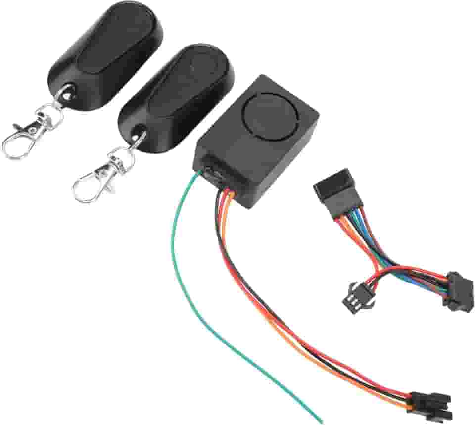 VINGVO Alarme antifurto para bicicleta, Scooter Elétrico Alarme antirroubo 36-72 V Função Flameout Universal que fornece proteção de segurança para o local de parada