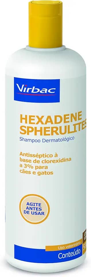 Virbac Hexadene Shampoo Dermatológico 500 ml