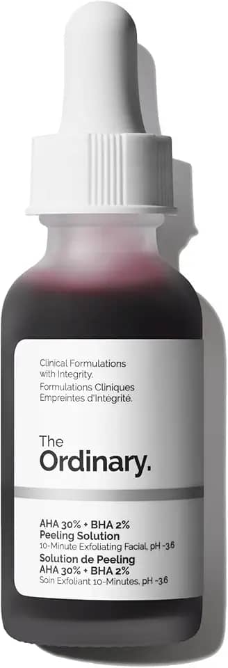 The Ordinary AHA 30% + BHA 2% Peeling Solution 30ml - Esfoliante Facial - Tratamento