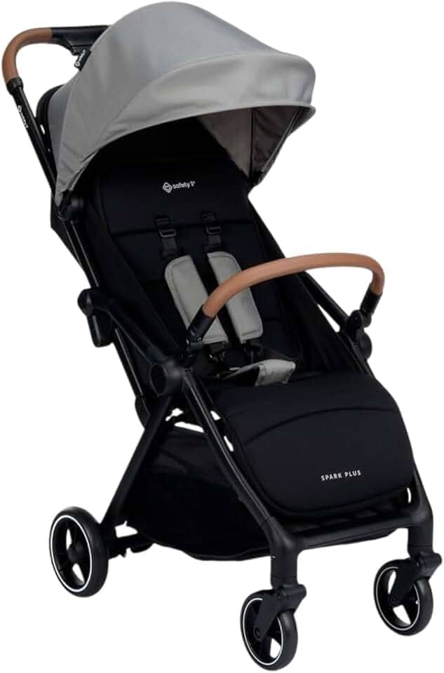 Carrinho de Bebê Safety 1st, Spark Plus, 0 meses a 22 kg, Grey Frost
