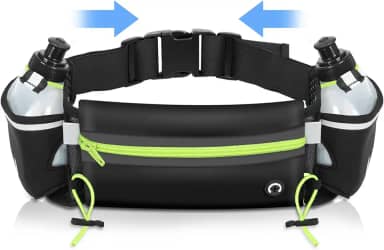 Cinto de Corrida de Hidratação, Cinto de Hidratação de Corrida, Cinto de Corrida com Garrafas, Bolsa de Cintura com Garrafa de Agua, Pochete de Corrida, Cinto com Suporte para Garrafa de Água