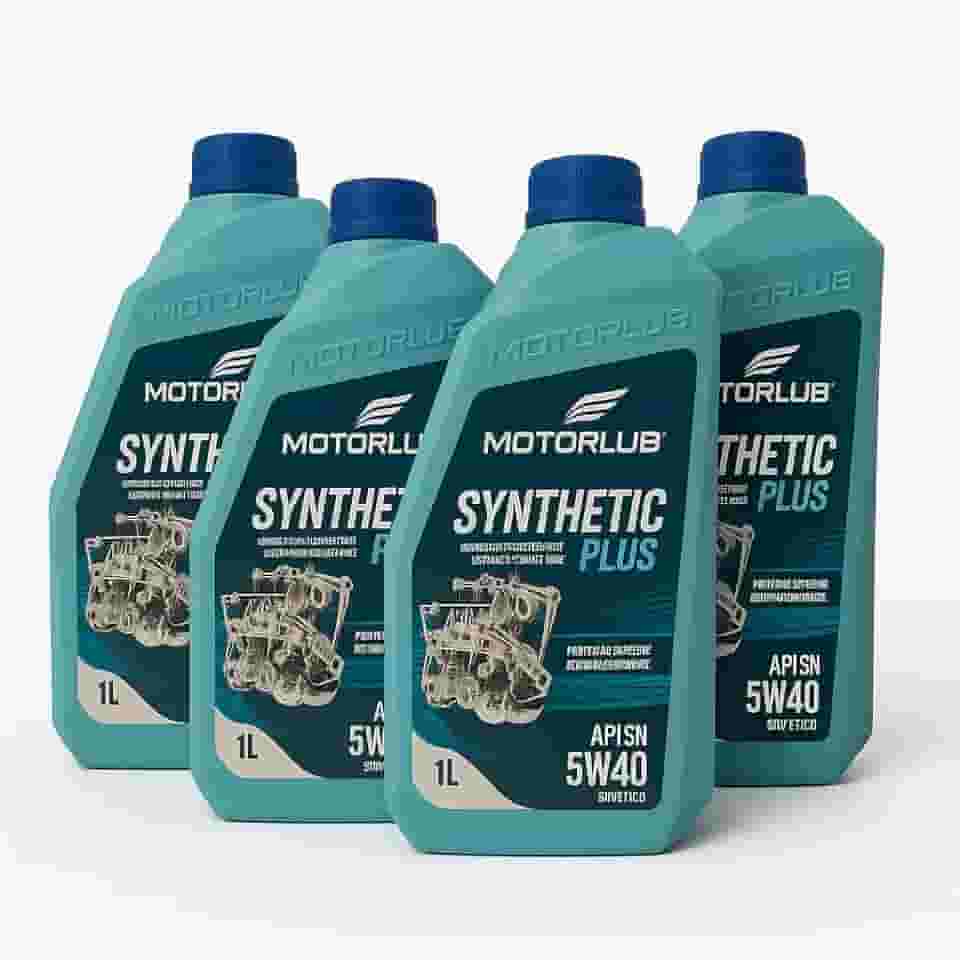 4l Óleo Sintético 5w40 Lubrificante Plus Api Sn
