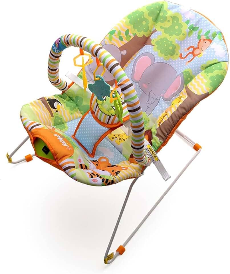 Cadeira de Descanso Vibratória e Musical Protek - Floresta