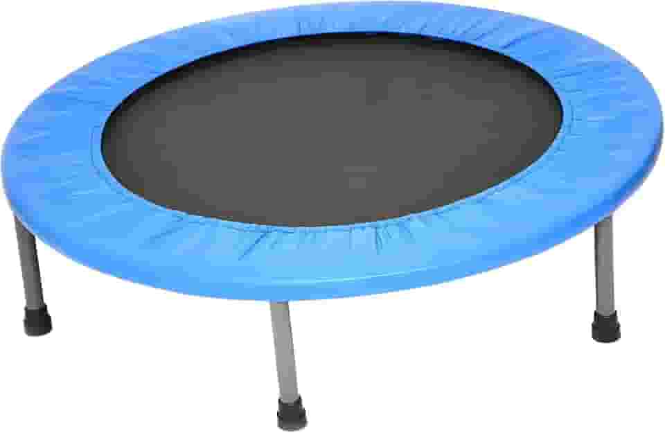 JustGoFit Cama Elástica Mini Jump 92cm 32 Molas Reforçada para Academia e Treinamento Infantil