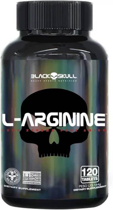 L - Arginine (120 Tabs), Black Skull