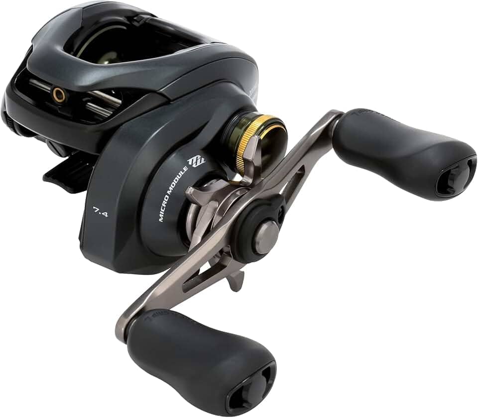 Carretilha de Pesca Shimano Curado K 200 ou 201 HG 7.4:1 Drag 5kg