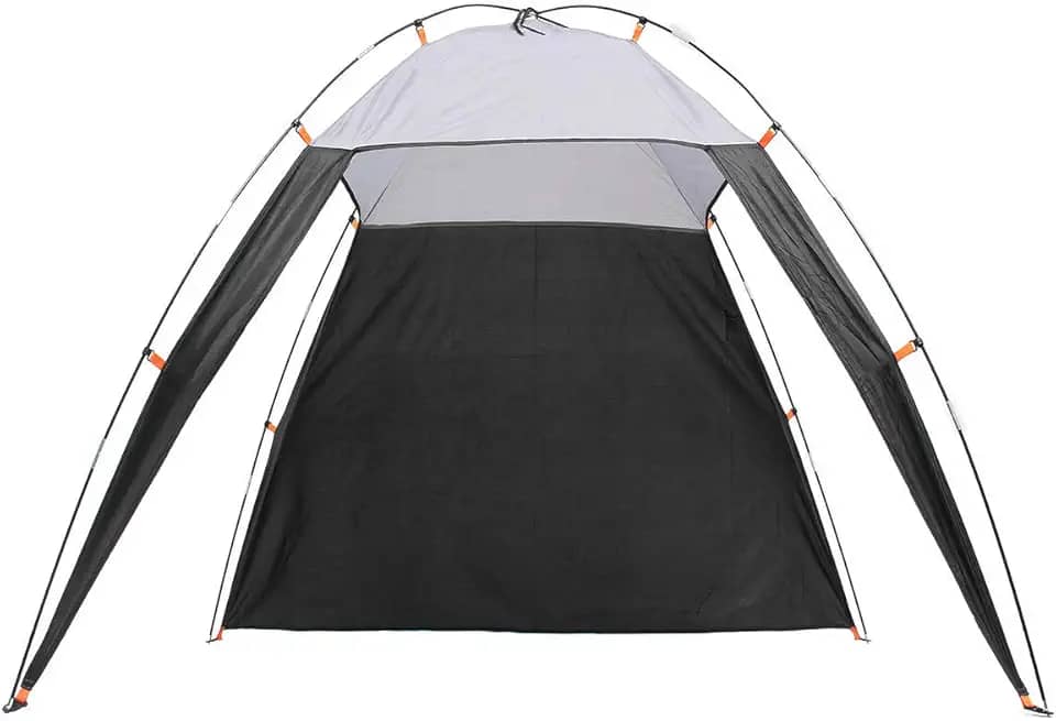 Barraca triangular de praia para 5 a 8 pessoas, impermeável, abrigo, acampamento, caminhada