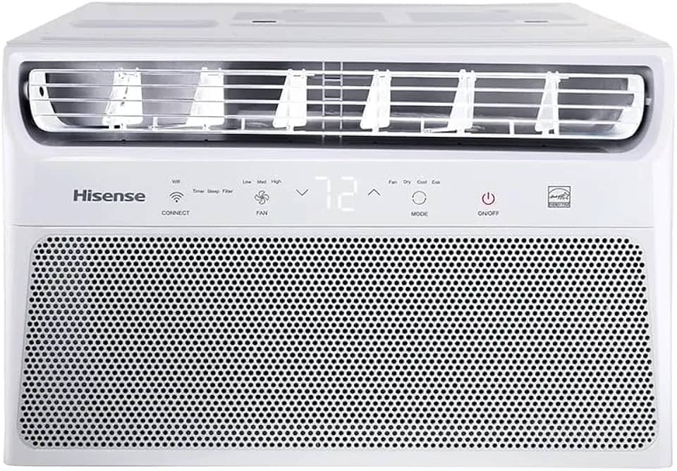 Ar Condicionado Janela Eletrônico Hisense com Wi-Fi 8.500 BTUs Frio R-32 AW08CWBRVGU01 – 127V