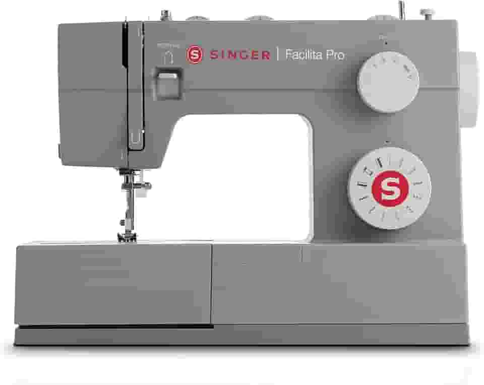 Singer Facilita Pro 4411 | Máquina de Costura 127V | 1.100 Pontos/Min, 10 Pontos Decorativos | Base de Aço Inoxidável, Braço Livre, LED, Pressão Ajustável da Sapatilha
