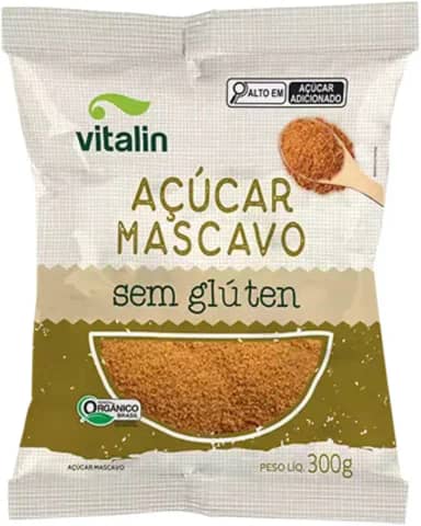 Vitalin Açúcar Mascavo Orgânico 300G