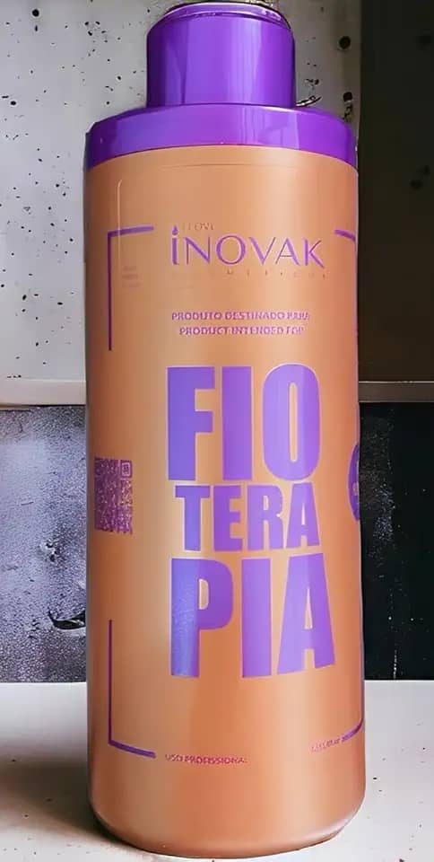Progressiva Sem Formol Inovak Terapia Capilar 1L – Alisamento Profissional, Hidratação e Brilho