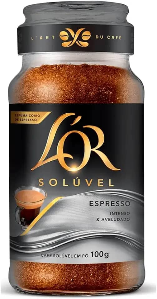 Café Lor Solúvel Espresso vidro com 100g