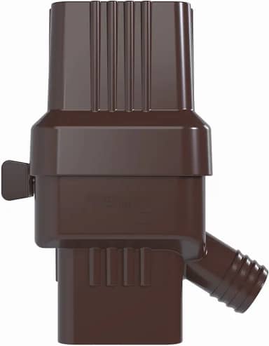 Sistema de Coleta de Água Da Chuva, para Desviador de Calha de 2 'X3' com Capacidade de Coleta Ajustável, Kit de Desviador de Barril de Chuva, Captura de Água Da Chuva