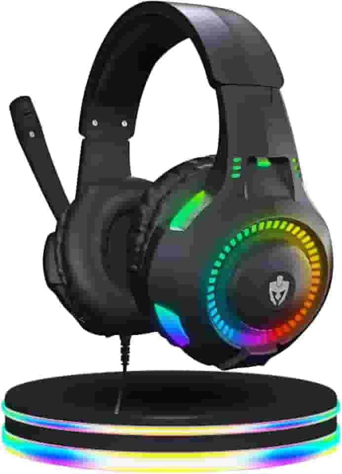 Headset Gamer Rival 307, Fone de Ouvido, Gamer, Iluminação RGB, com Microfone, Conexão P2 3.5mm, Compatível com PS4/PC/Xbox One, (Preto)