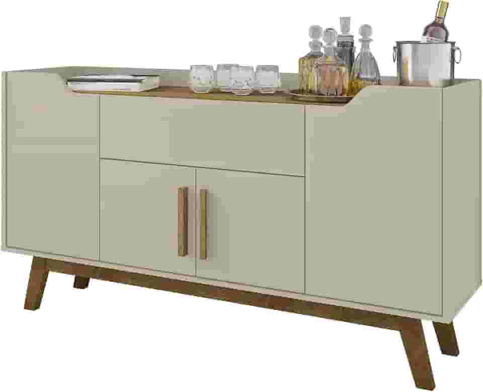 Aparador Buffet Sala Future 4 Portas 1 Gaveta