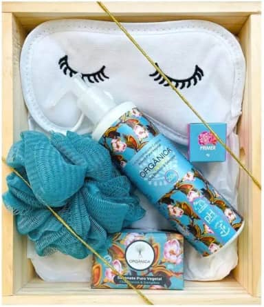 KIT BANHO SPA CHÁ BRANCO E GENGIBRE