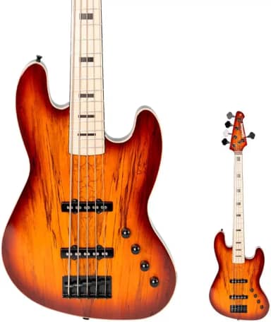 Baixo Ativo 5 cordas JB Waldman GJJF455A SPSB