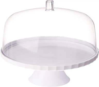 Boleira Festa 25 Cm com Pe, Ou, Bf 251 Bcf, Branco