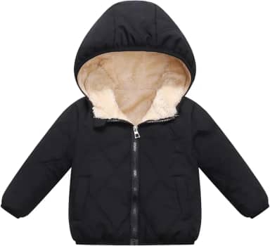 Casacos de inverno para bebês meninas, jaquetas de neve, roupas quentes para meninos