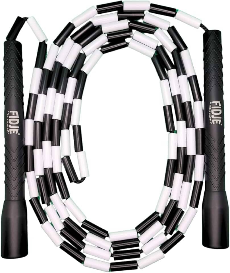 Corda de Pular Segmentada Freestyle – Manopla Longa, Ideal para Crossover, Ajustável, Leve e Resistente – Para Cardio, Coordenação Motora e Agilidade