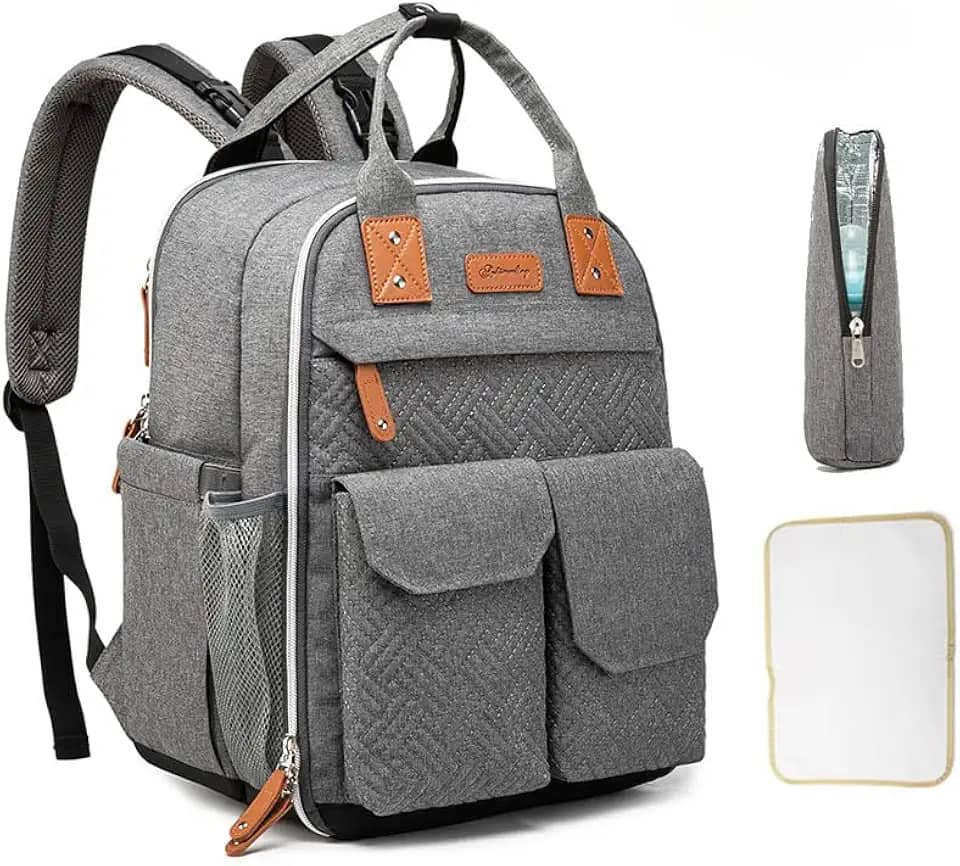 Mochila bebe Bolsa Maternity para fraldas Grande capacidade Tecido impermeável