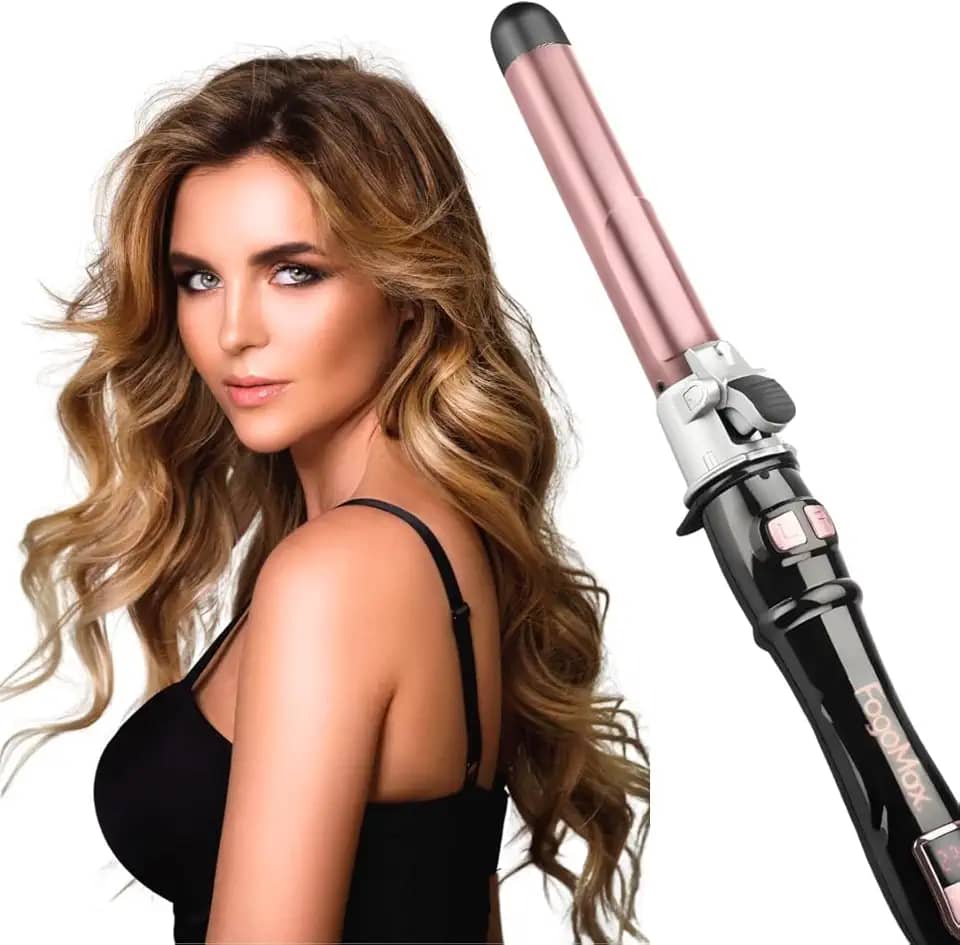 fogomax, Modelador de Cachos Automático 28mm Bivolt Turmalina Cerâmica Rápido Aquecimento