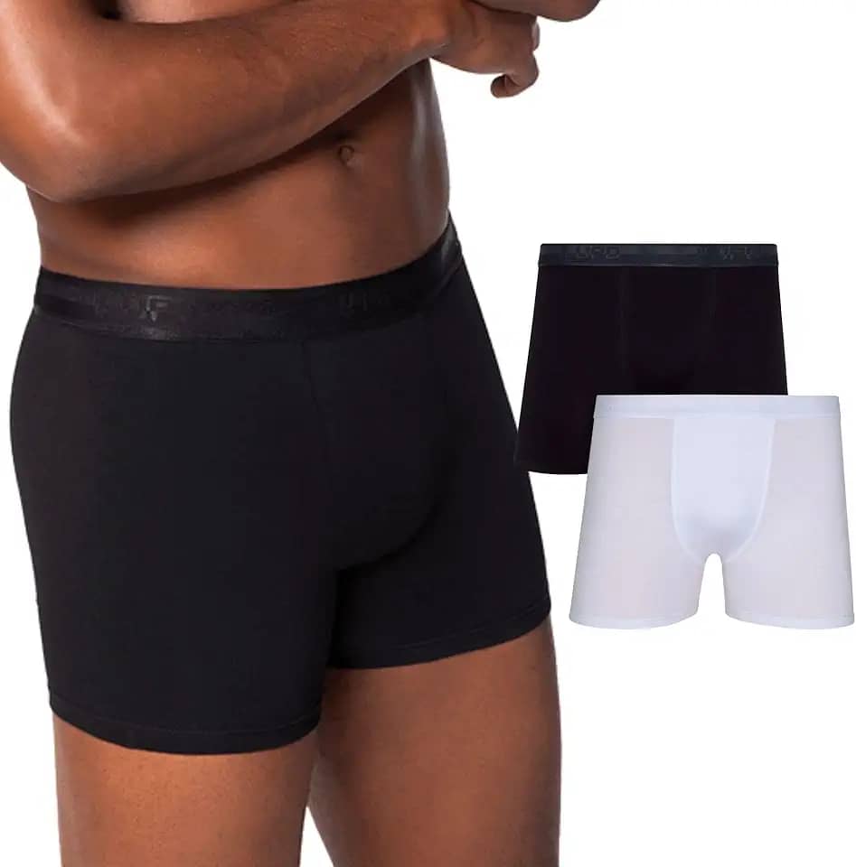 Kit 2 Cuecas Boxer Lupo Algodão Cotton Respirável Masculina
