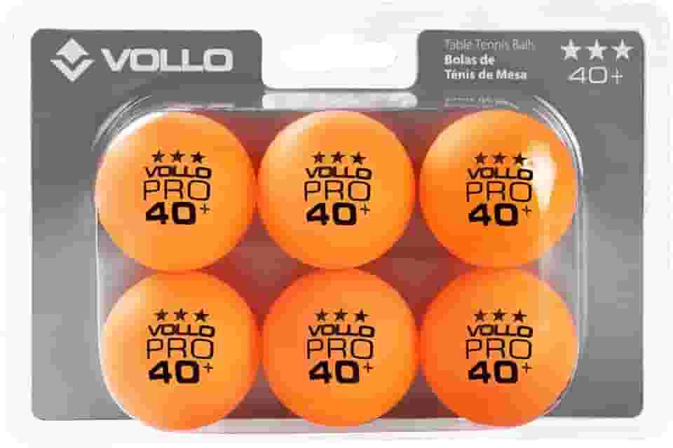 Vollo Kit 6 Bolas de Tênis de Mesa