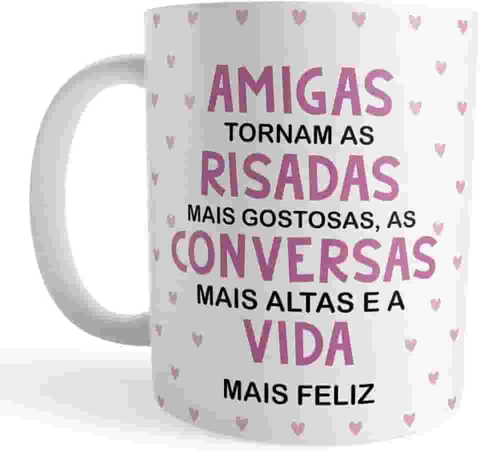 Caneca Xicara Amigas Amizade tornam as risadas mais gostosas