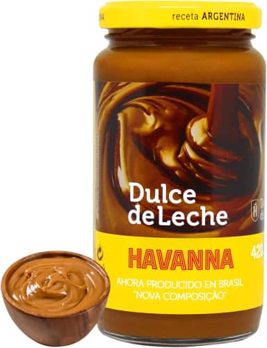 Pote Doce De Leite Havanna Dulce De Leche Vidro 420g