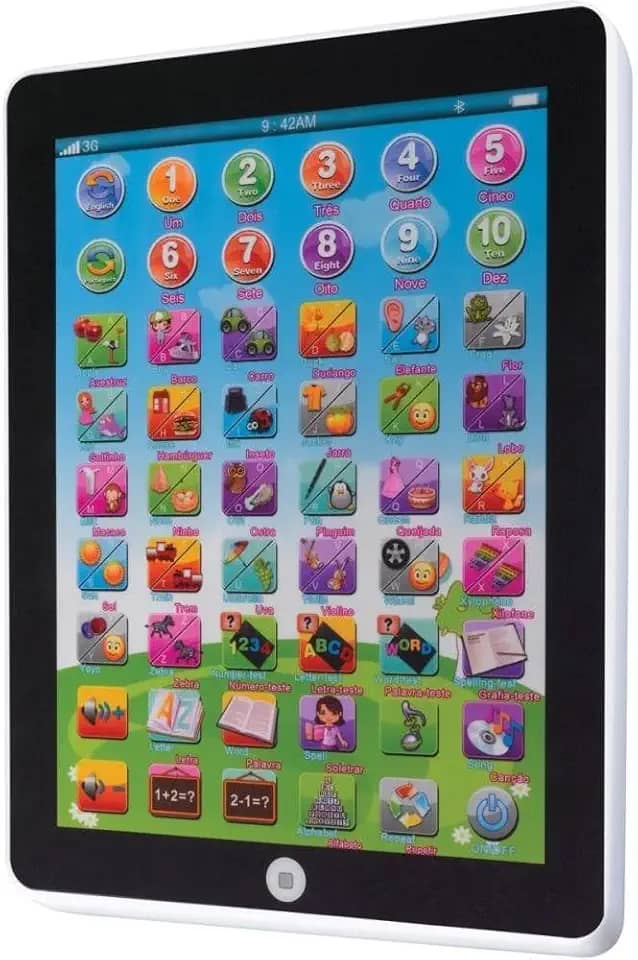 Tablet Interativo Bilíngue Art Brink, Multicor