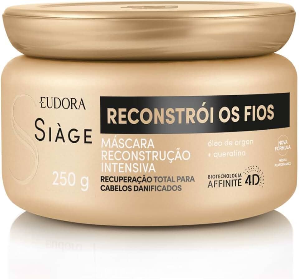 EUDORA SIAGE MASC CAP RECONST/FIOS V3 250g