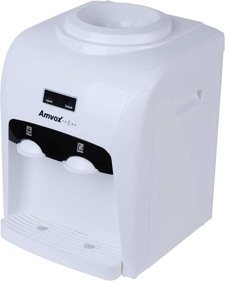 Bebedouro Amvox ABB 240 Preto / Branco